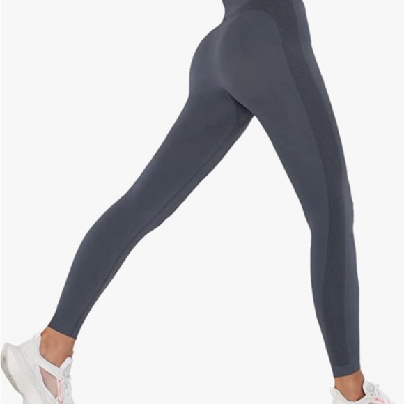 Vozobi TIK Tok Women's High Waist Yoga Pants Tummy Control Workout Leggings NWOT - Picture 3 of 13